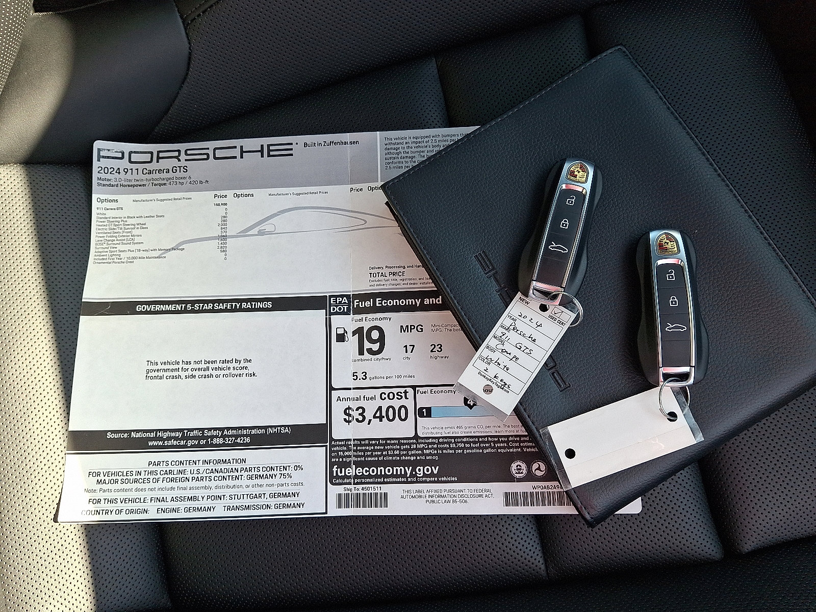 Used 2024 Porsche 911 Carrera GTS image 31