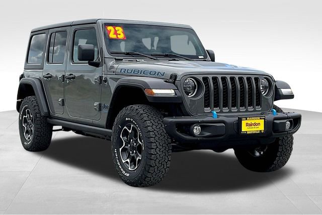 New 2023 Jeep Wrangler Unlimited Rubicon 4xe w/ Steel Bumper Group