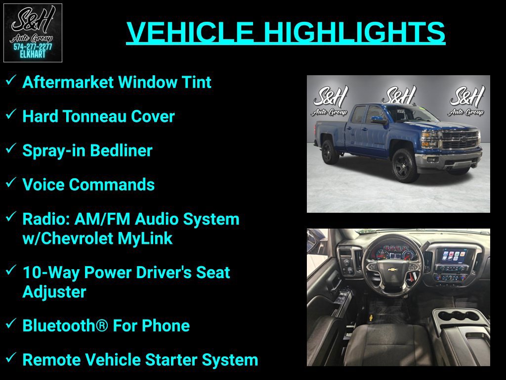 Used 2015 Chevrolet Silverado 1500 LT w/ All Star Edition AWD/4WD image 3