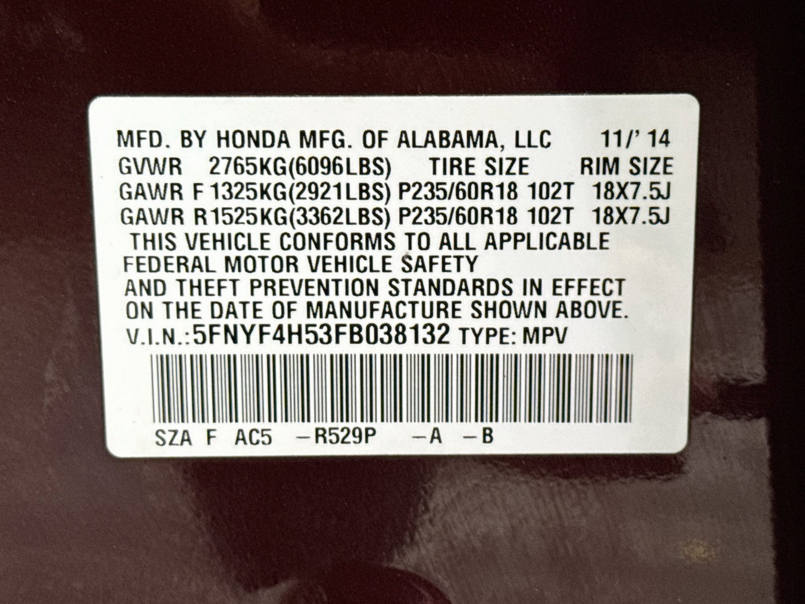 Used 2015 Honda Pilot EX-L image 30