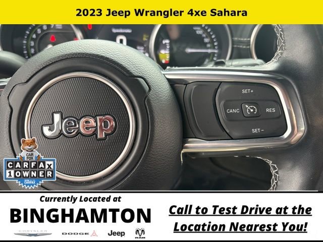 Used 2023 Jeep Wrangler Unlimited Sahara w/ Cold Weather Group AWD/4WD image 12