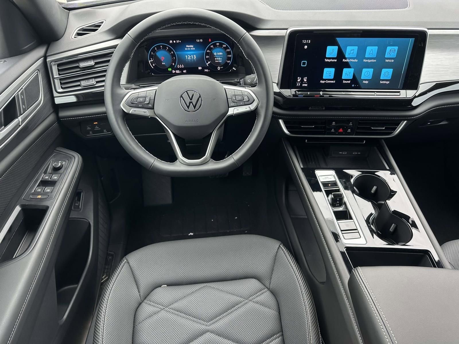 Certified 2025 Volkswagen Atlas Cross Sport SE w/ Black Wheel Package image 8