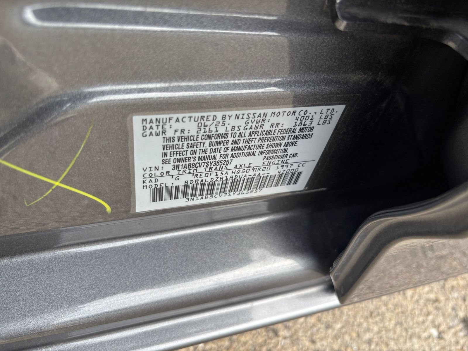 Used 2025 Nissan Sentra SV FWD image 26