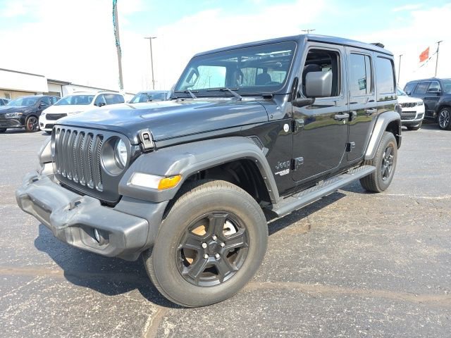 Used 2021 Jeep Wrangler Unlimited Sport w/ Sun And Sound Package AWD/4WD image 2