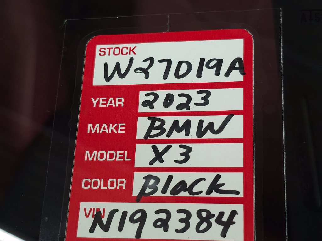 Certified 2023 BMW X3 xDrive30i w/ Convenience Package w/ZPA AWD/4WD image 35
