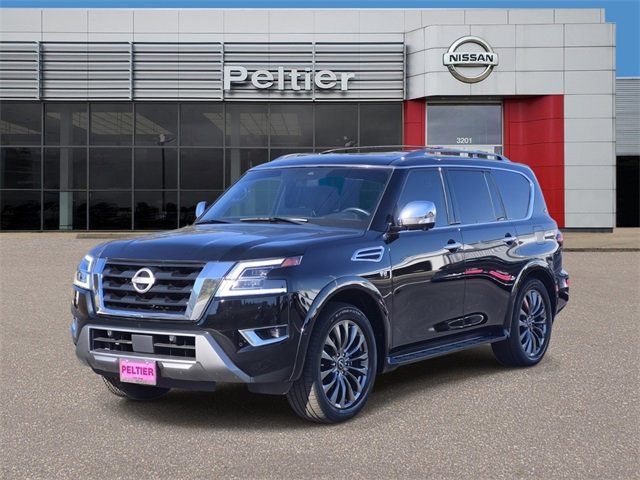 Certified 2022 Nissan Armada Platinum w/ Captain's Chairs Package image 3