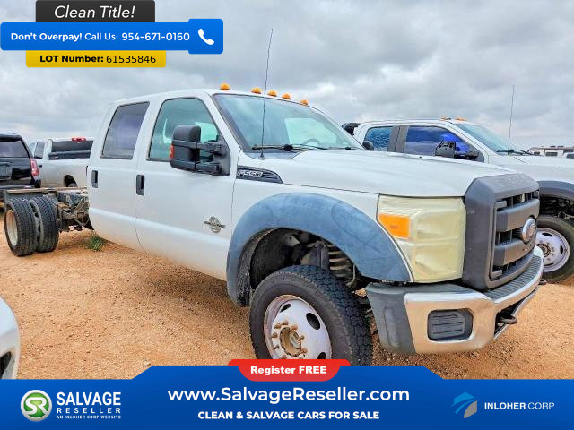 Used 2015 Ford F550 4x4 Crew Cab Super Duty image 5