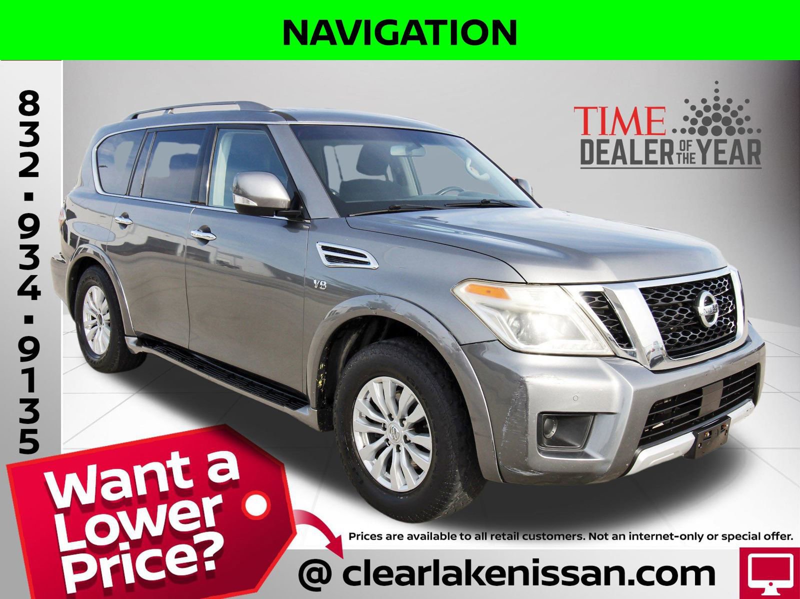 Used 2017 Nissan Armada SV image 9