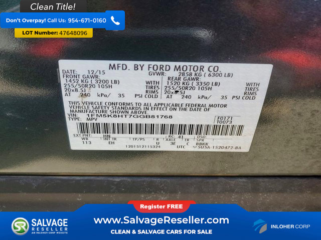 Used 2016 Ford Explorer Platinum image 17