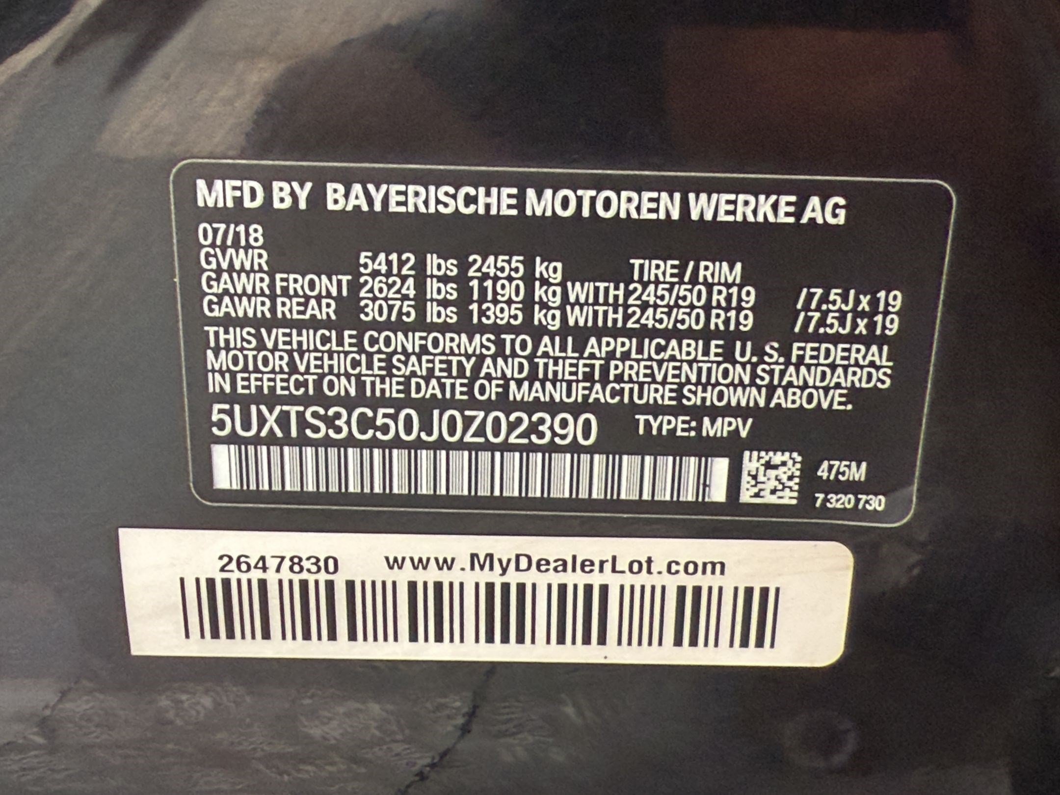 Used 2018 BMW X3 M40i w/ Premium Package AWD/4WD image 25