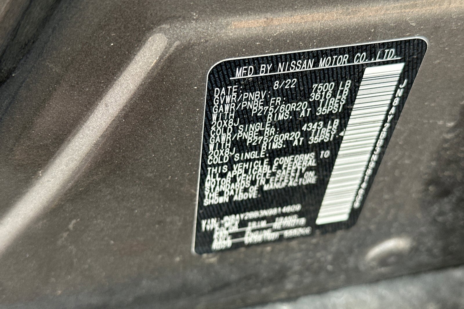 Used 2022 Nissan Armada SL w/ Captain's Chairs Package image 37