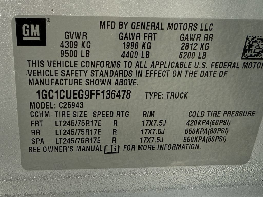 Used 2015 Chevrolet Silverado 2500 W/T RWD image 23