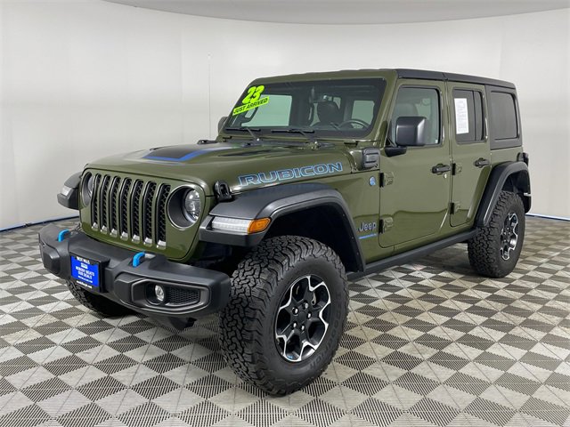 Certified 2023 Jeep Wrangler Unlimited Rubicon 4xe w/ Safety Group