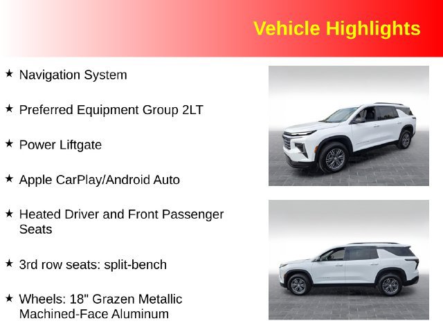 Used 2026 Chevrolet Traverse LT AWD/4WD image 3
