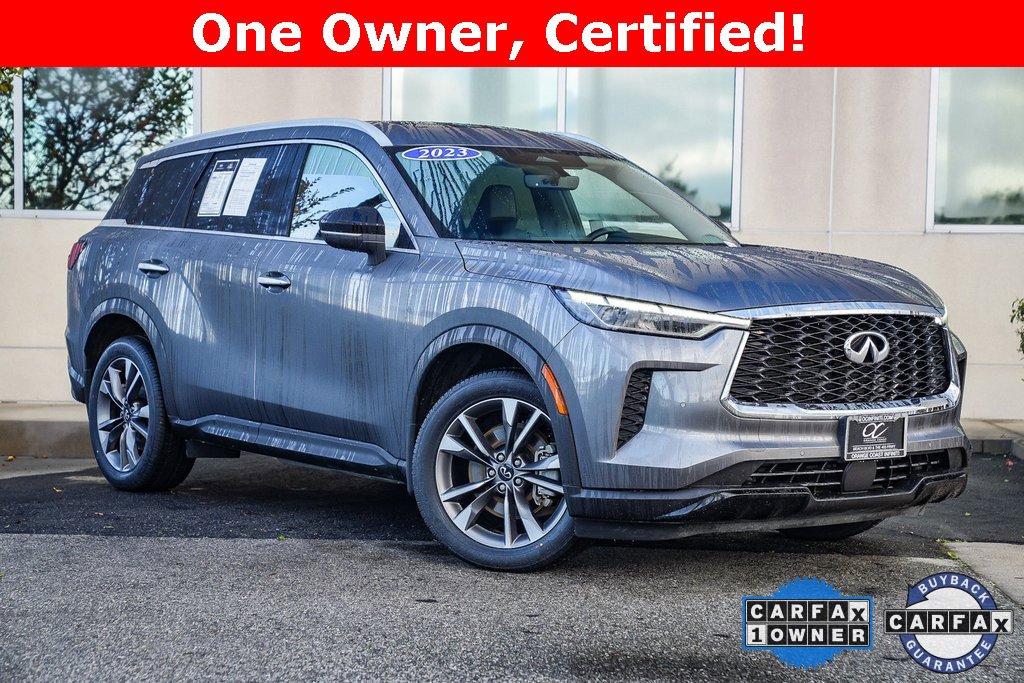 Certified 2023 INFINITI QX60 Luxe w/ Cargo Package image 1