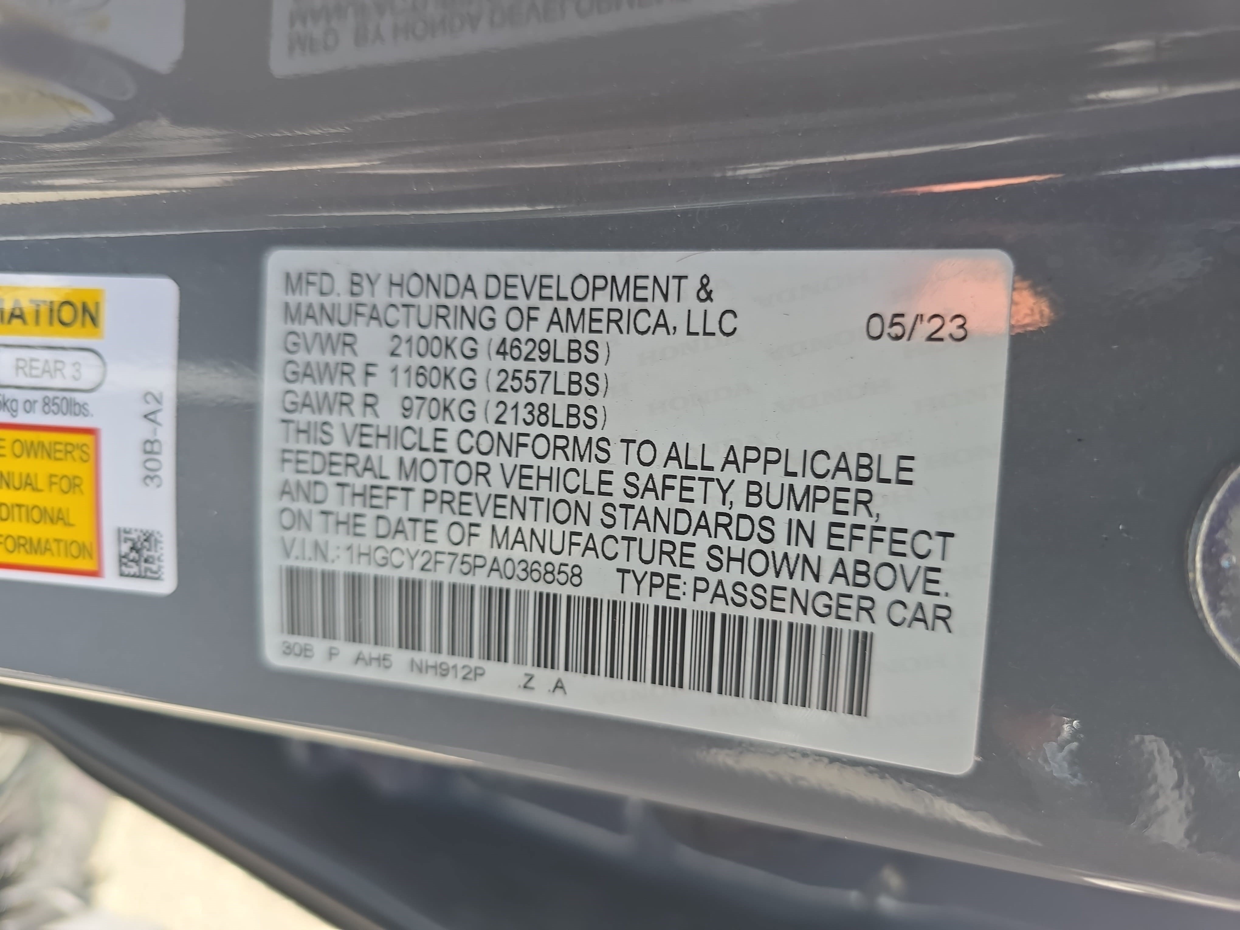 Used 2023 Honda Accord Sport image 35