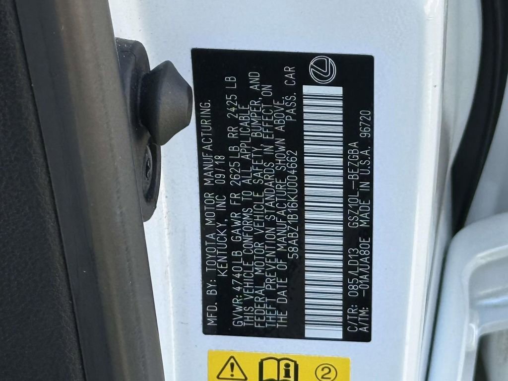 Used 2019 Lexus ES 350 w/ Premium Package image 32