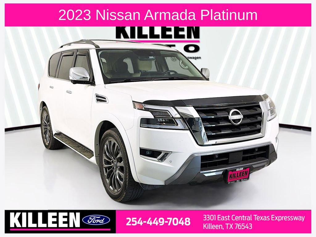 Used 2023 Nissan Armada Platinum w/ Cargo Package image 1