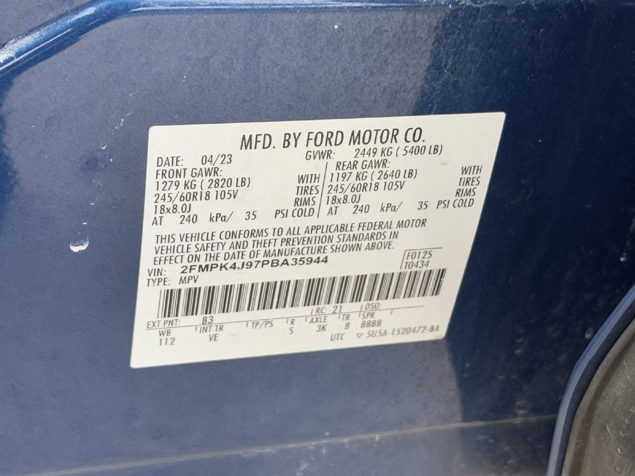 Used 2023 Ford Edge SEL AWD/4WD image 34