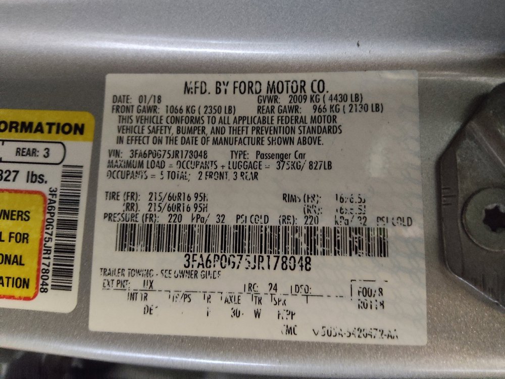 Used 2018 Ford Fusion S FWD image 33