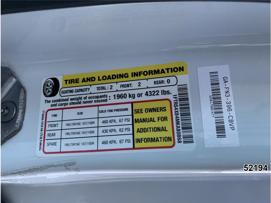 Used 2021 Ford Transit 350 148 High Roof Extended DRW w/ Upfitter Package image 32