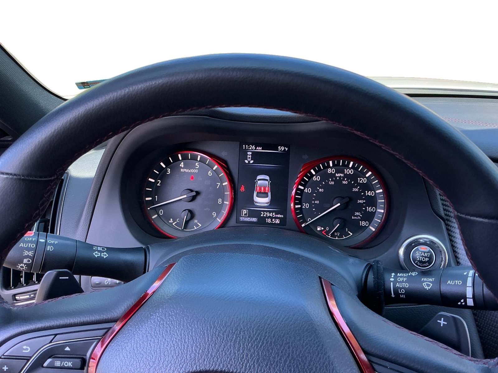 Used 2024 INFINITI Q50 Red Sport 400 image 12