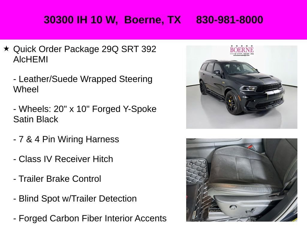 Used 2024 Dodge Durango SRT image 43