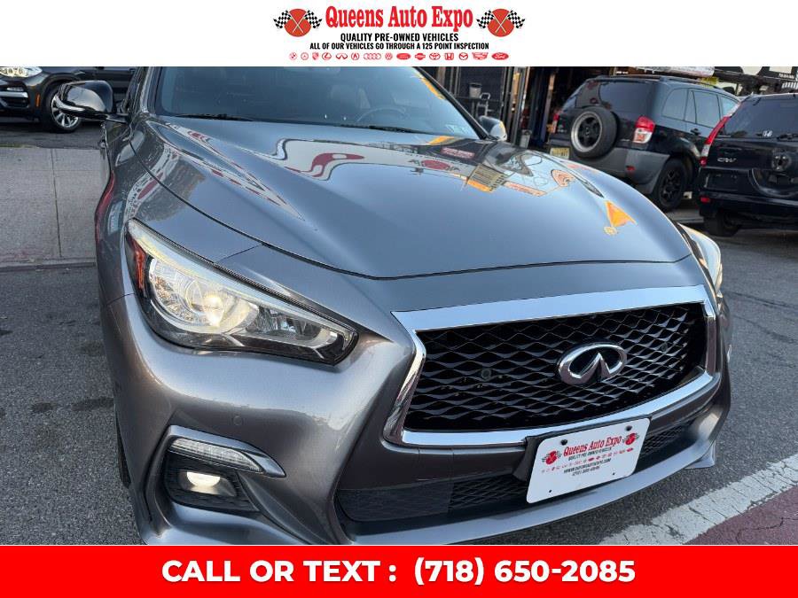 Used 2018 INFINITI Q50 Red Sport 400 w/ Sensory Package (Sport) image 8