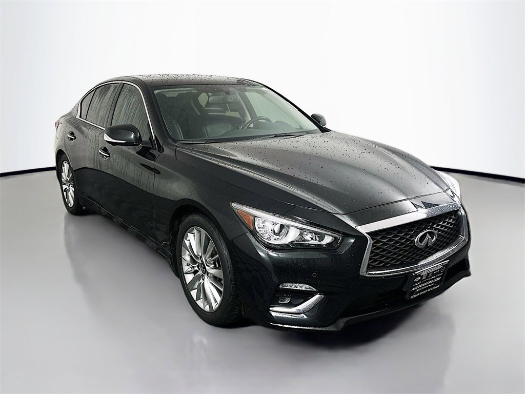 Used 2021 INFINITI Q50 Luxe w/ Cargo Package image 1