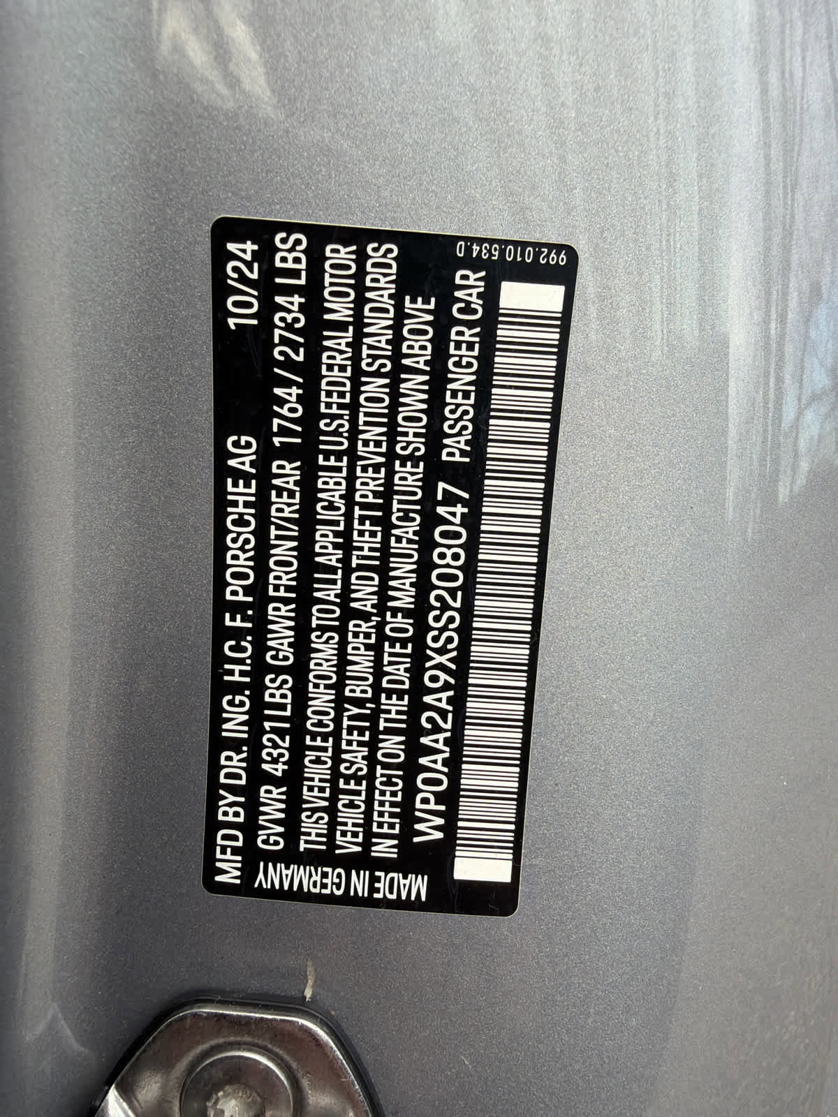 Certified 2025 Porsche 911 Carrera RWD image 25