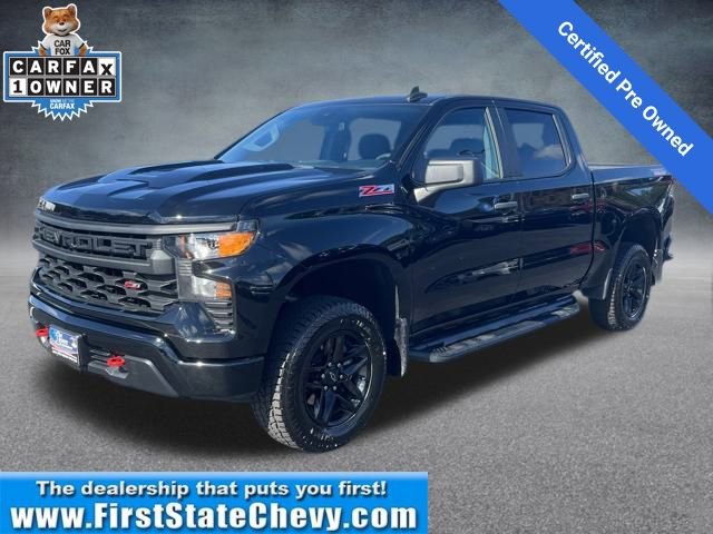 Certified 2024 Chevrolet Silverado 1500 Custom Trail Boss image 1
