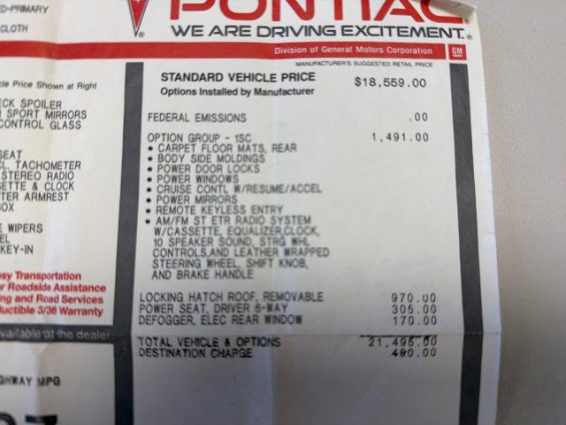 Used 1994 Pontiac Firebird Formula RWD image 68