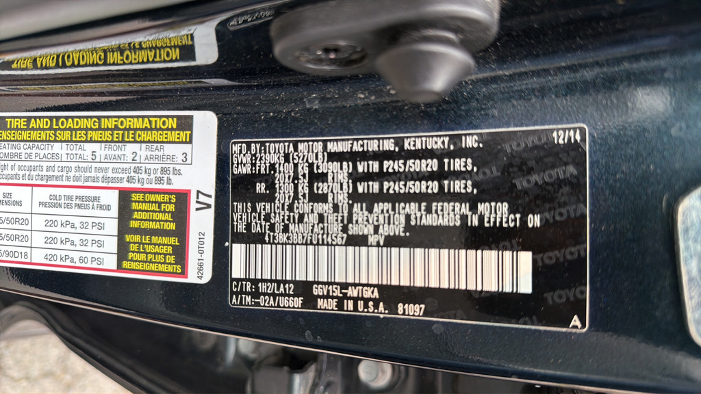 Used 2015 Toyota Venza XLE AWD/4WD image 33