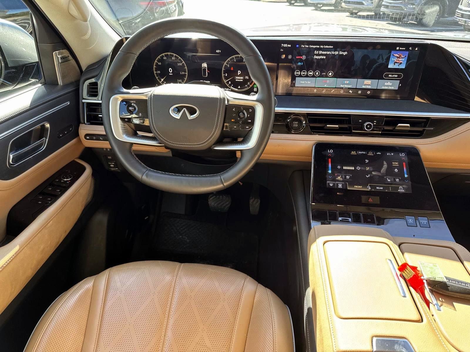 Used 2025 INFINITI QX80 Sensory image 21