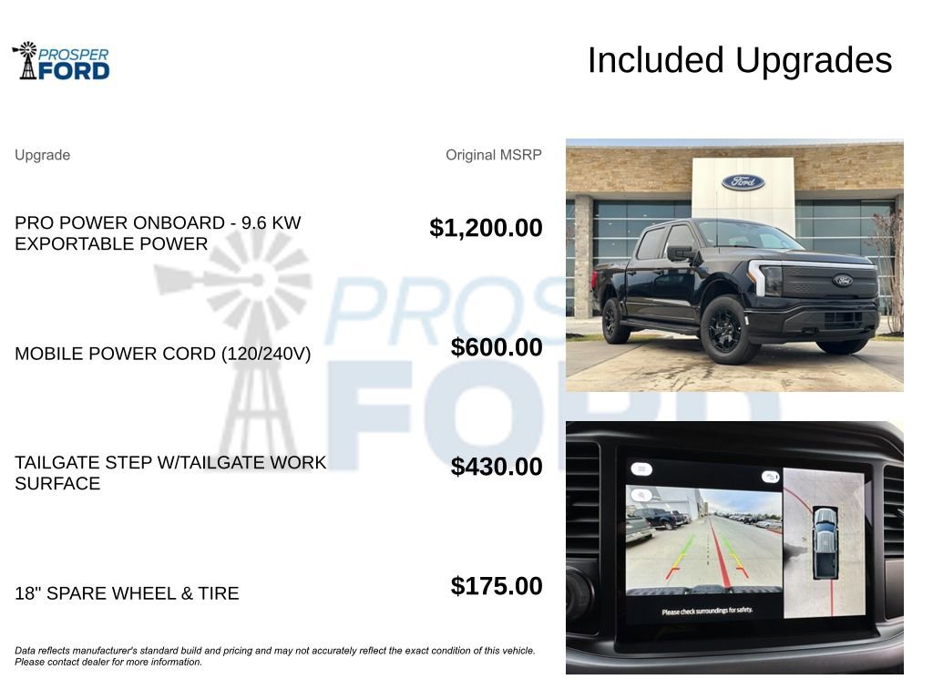 New 2025 Ford F150 Lightning XLT image 42
