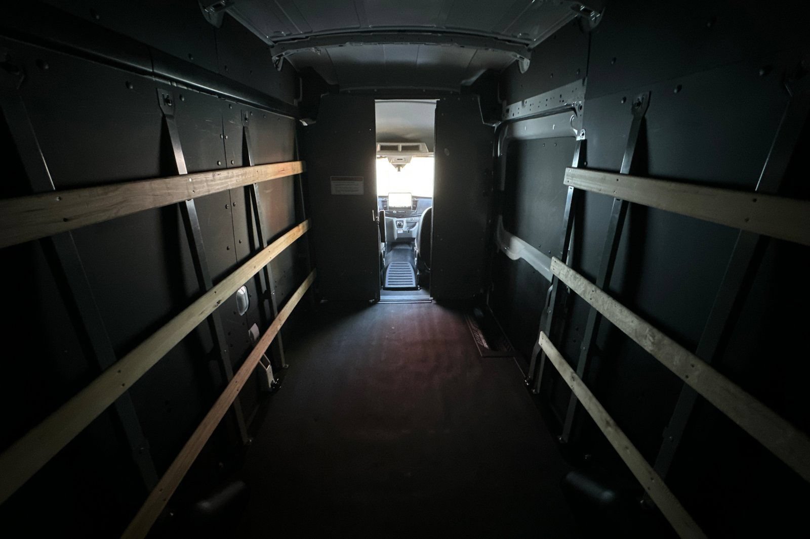 Used 2022 Ford E-Transit 148 High Roof w/ Load Area Protection Package RWD image 11