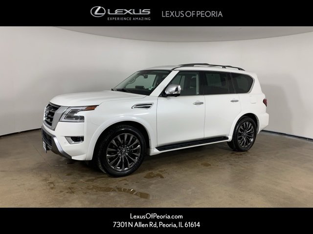 Used 2023 Nissan Armada Platinum w/ Captain's Chairs Package