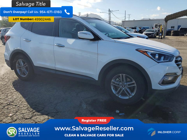 Used 2017 Hyundai Santa Fe Sport w/ 2.4L Tech Package 04 FWD image 5