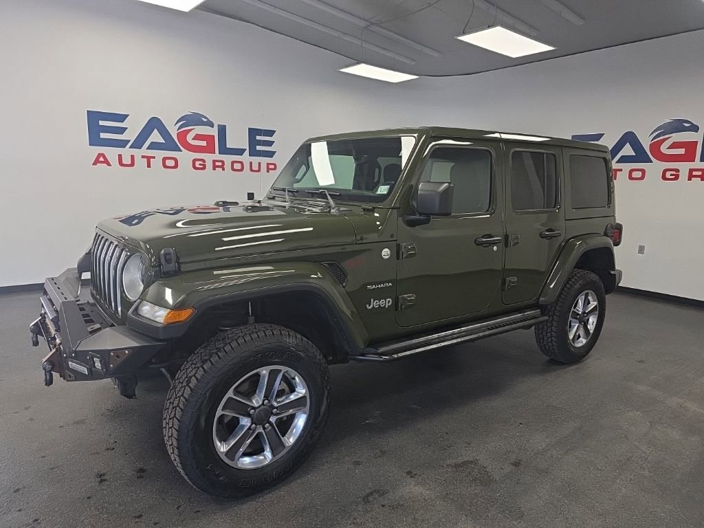 Used 2021 Jeep Wrangler Unlimited Sahara w/ Uconnect 4C Nav & Sound Group image 6