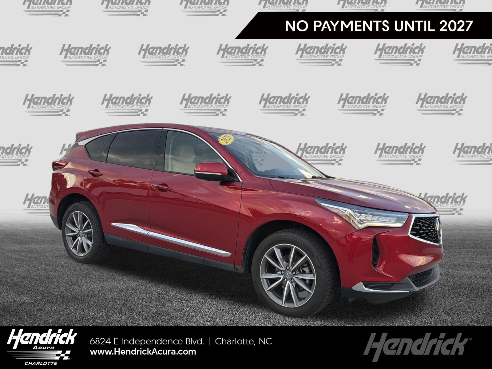 Certified 2023 Acura RDX w/ Technology Package AWD/4WD image 1