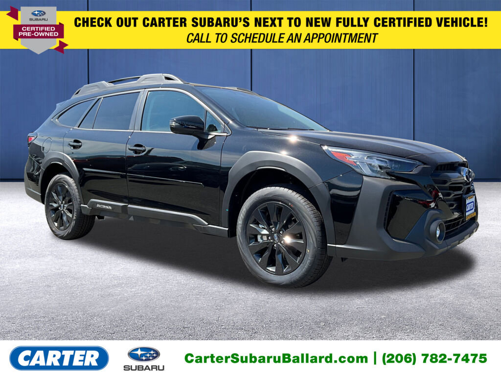 Certified 2025 Subaru Outback Onyx Edition