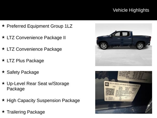 Certified 2023 Chevrolet Silverado 1500 LTZ w/ LTZ Convenience Package II AWD/4WD image 27