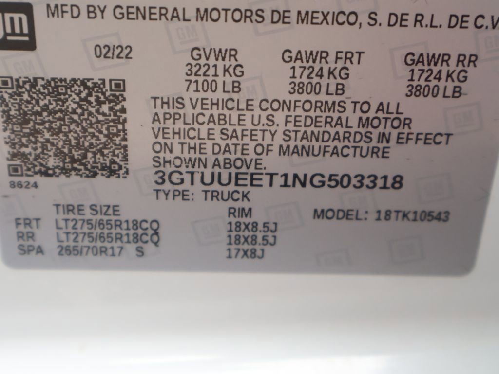 Used 2022 GMC Sierra 1500 AT4 w/ AT4 Premium Package AWD/4WD image 46