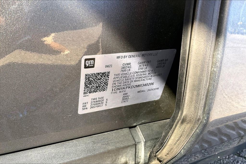 Used 2021 Chevrolet Tahoe Z71 w/ Z71 Off-Road Package image 35