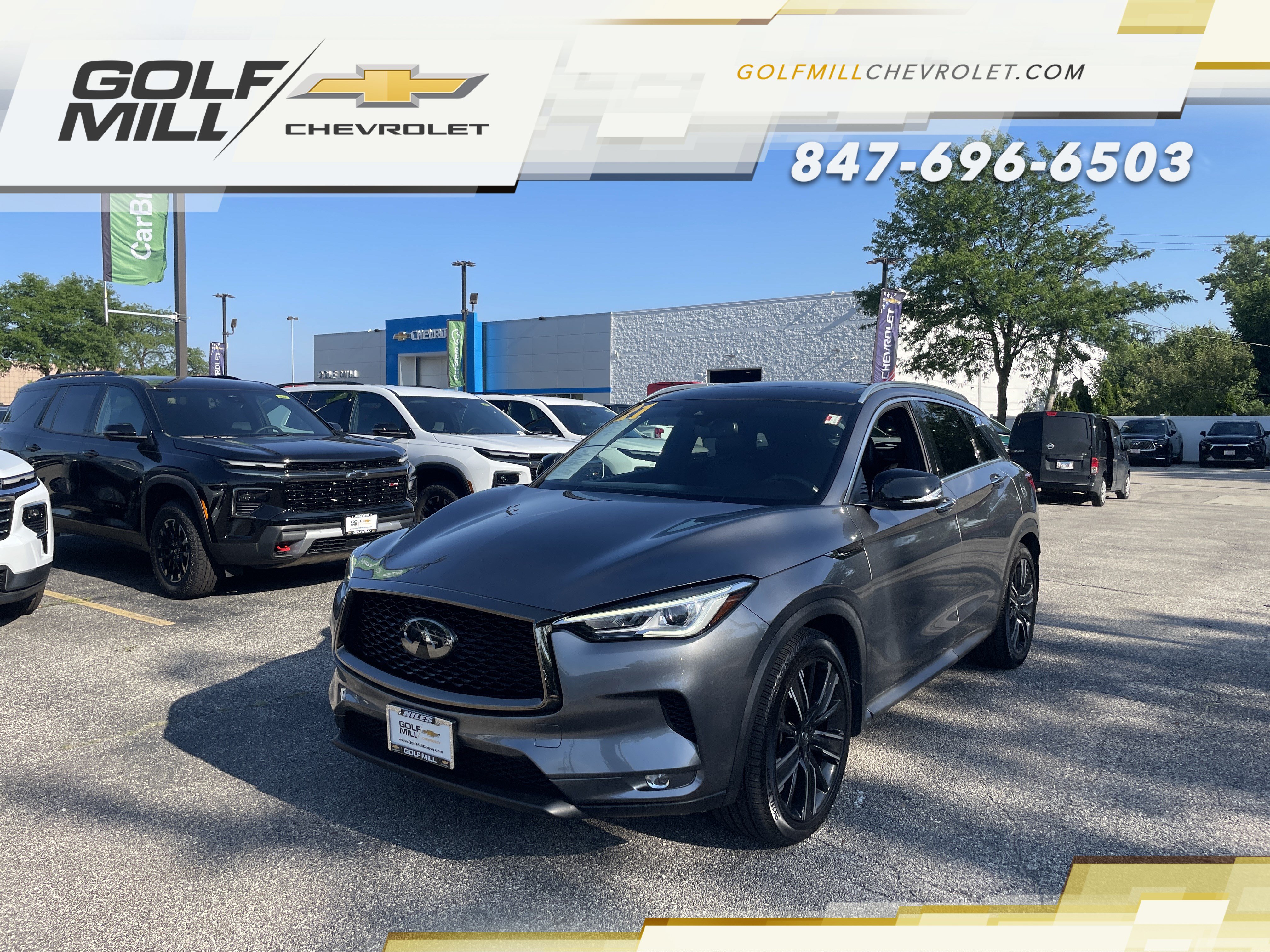 Used 2021 INFINITI QX50 Luxe w/ Appearance Package