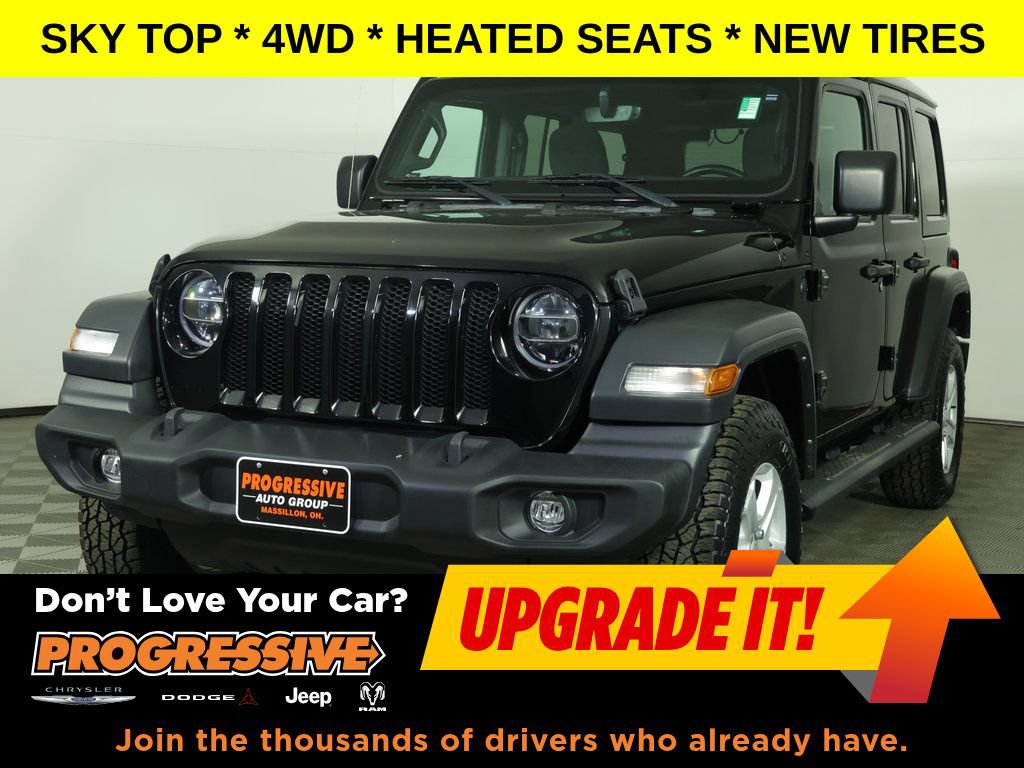 Used 2022 Jeep Wrangler Unlimited Sport w/ Sun And Sound Package