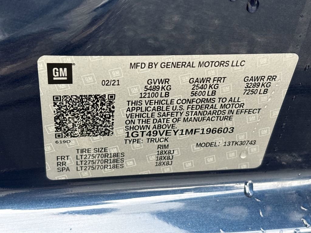 Used 2021 GMC Sierra 3500 AT4 w/ AT4 Preferred Package image 36