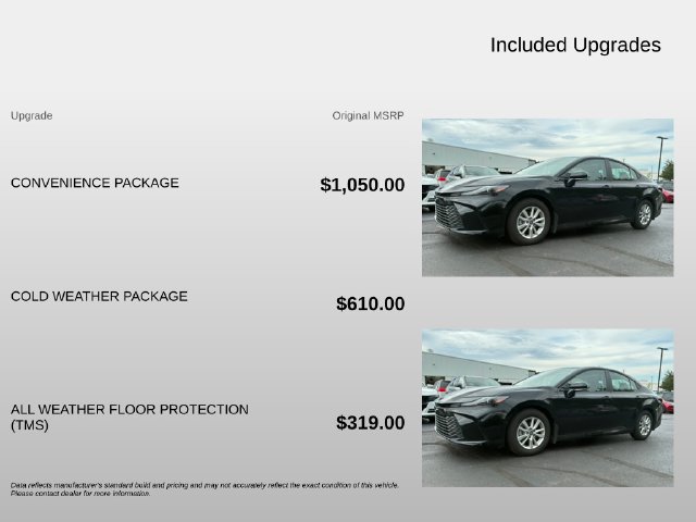 Used 2026 Toyota Camry LE w/ Convenience Package FWD image 4