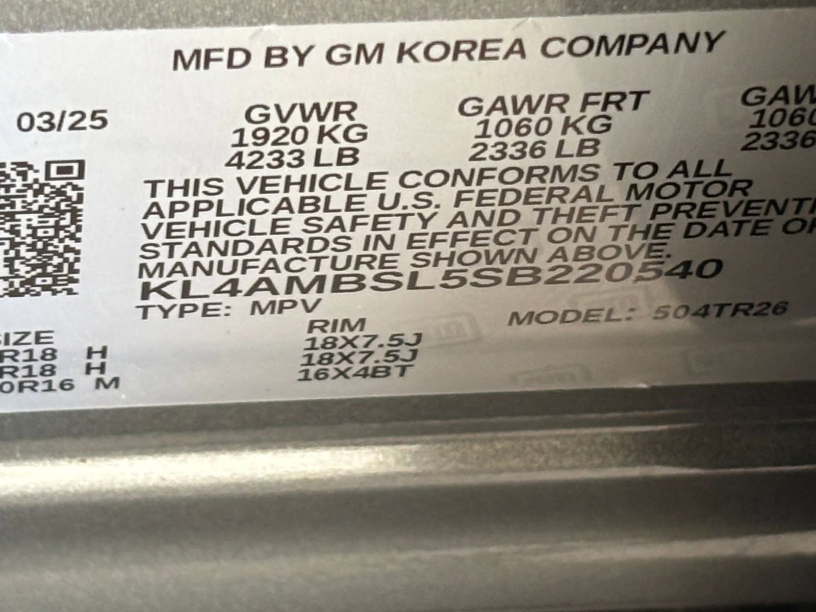 Used 2025 Buick Encore GX Preferred FWD image 28