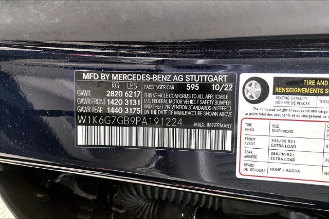 Used 2023 Mercedes-Benz S 580 4MATIC Sedan image 4